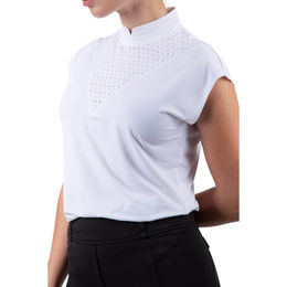 PS of Sweden Turniershirt Dahlia FS 2025 Ärmellos Weiß XS – Bild 1 von 4