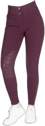Produktbild von PS of Sweden Zephyra Reithose Damen Laser Cut Rot Größe 38