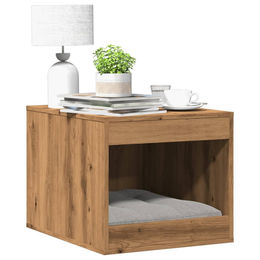 PUEAZU Katzenklo Artisan-Eiche aus Holzwerkstoff 47x59x42 cm – Bild 1 von 1