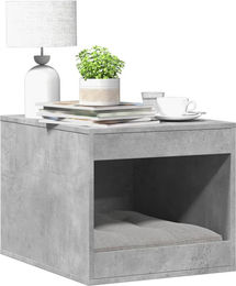 PUEAZU Katzenklo Betongrau 47x59x42 cm aus Holzwerkstoff – Bild 1 von 1