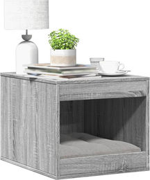 PUEAZU Katzenklo Grau Sonoma 47x59x42 cm aus Holzwerkstoff – Bild 1 von 1