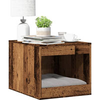 Produktbild von PUEAZU Katzenklo in Altholz-Optik aus Holzwerkstoff 47x59x42 cm
