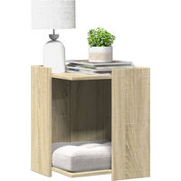 Produktbild von PUEAZU Katzenklo Sonoma Eiche 42x42x51 cm aus Holzwerkstoff