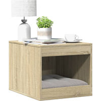 Produktbild von PUEAZU Katzenklo Sonoma Eiche 47x59x42 cm aus Holzwerkstoff