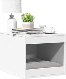 PUEAZU Katzenklo Weiß 47x59x42 cm aus Holzwerkstoff – Bild 1 von 1