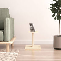 Produktbild von PUEAZU Kratzbaum mit Plattform in Creme 38 cm