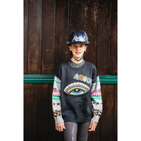 Produktbild von Pullover Damen Ju & Pa Umour in Schwarz und Bunt