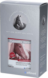 PulmoAlfa Horse Ergänzungsfutter für Pferde zur Unterstützung der Atemwege 500 ml – Bild 1 von 3