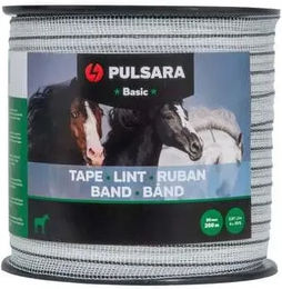 Produktbild von Pulsara Basic Halsband aus Edelstahl in Silber und Weiß