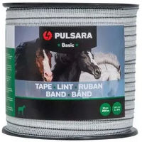 Produktbild von Pulsara Basic Halsband aus Edelstahl in Silber und Weiß