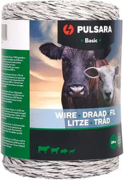 Produktbild von Pulsara Basic Synthetischer Faden aus Edelstahl in Silber und Weiß