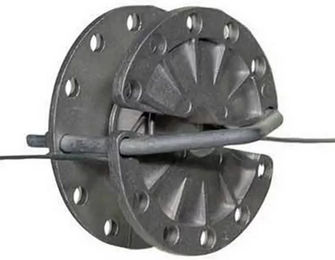 Pulsara Drahtspanner Rund aus Metall in Silber und Grau – Bild 1 von 1