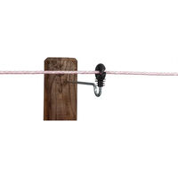 Produktbild von Pulsara Isolatoren für elektrische Fernzäune Schwarz 100 Stück