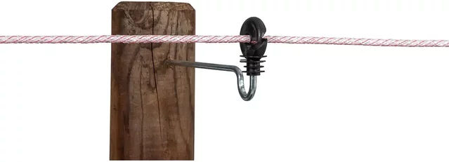Produktbild von Pulsara Isolatoren für elektrische Fernzäune Schwarz 15 Stück