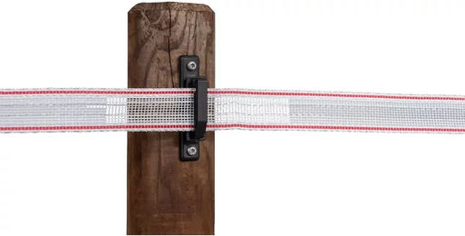 Produktbild von Pulsara Isolatoren für Elektrozaun mit Bändern Schwarz 25 Stück