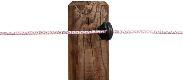 Produktbild von Pulsara Isolatoren für ringförmige Elektrozäune Schwarz 150 Stück