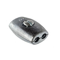 Produktbild von Pulsara Seilverbinder Zaunverbinder oval verzinkt 4-6 mm 10er Pack