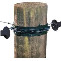 Produktbild von Pulsara Verankerung für Multi-Türgriffe Gurtband in Beige und Schwarz 10er Pack