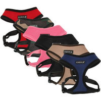 Produktbild von Puppia Anti Ziehgeschirr für Hunde und Welpen aus Polyester Schwarz Größe M