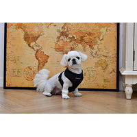 Produktbild von Puppia Hundegeschirr Sicherheitsgeschirr für kleine Hunde und Welpen Schwarz XS