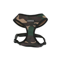 Produktbild von Puppia Soft-Hundegeschirr aus Polyester Beige Größe L