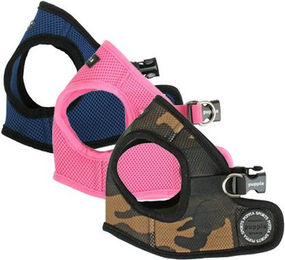 Puppia Soft Vest Hundegeschirr Airmesh Blau XS für Welpen und kleine Hunde – Bild 1 von 6