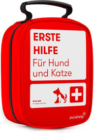 Purahelp Erste Hilfe Set für Hund und Katze mit 51 Teilen inklusive Zeckenzange und Tourniquet – Bild 1 von 8
