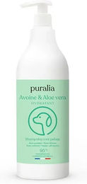 Puralia Hundeshampoo für alle Felltypen mit Hafer und Aloe Vera 1 l – Bild 1 von 3