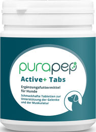purapep Active+ Gelenk- und Muskel-Komplex für Hunde mit Glucosamin und Kollagen 120 Kautabletten – Bild 1 von 8