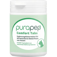 Produktbild von purapep Comfort Katzentabs Beruhigungsmittel mit Tryptophan und Vitaminen 120 Kautabletten - 120 Stk.