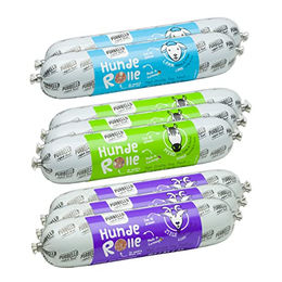 PURBELLO Hunde-Rolle Nassfutter Mix-Paket I mit Pferd, Ziege und Lamm - Getreidefreie Hundewurst für Adult Hunde - 8 x 400g - 8 x 400 g – Bild 1 von 9