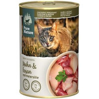 Produktbild von Pure Nature Hundefutter Adult Huhn und Fasan getreidefrei ohne Zucker 6 x 400g - 6 x 400 g