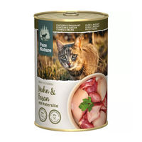 Produktbild von Pure Nature Katzenfutter Adult Huhn & Fasan mit Petersilie getreidefrei 6 x 400 g
