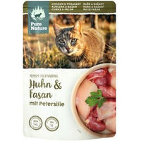 Produktbild von Pure Nature Katzenfutter Adult Huhn und Fasan getreidefrei ohne Zucker 12x85g - 12 x 85 g