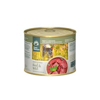 Produktbild von Pure Nature Katzenfutter Adult Rind & Wild mit Katzenminze getreidefrei ohne Zucker 6x200g