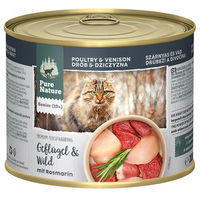 Produktbild von Pure Nature Senior Hundefutter Geflügel und Wild mit Rosmarin getreidefrei 6x200g