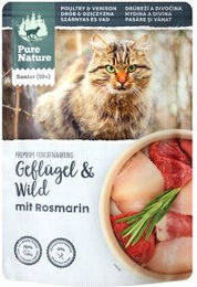 Produktbild von Pure Nature Senior Nassfutter Geflügel & Wild Getreidefrei 12x85g - 12 x 85 g