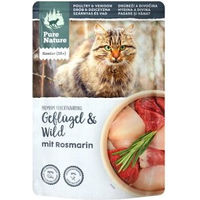 Produktbild von Pure Nature Senior Nassfutter Geflügel & Wild Getreidefrei 12x85g - 12 x 85 g