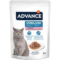 Produktbild von Purina Advance Feline Sterilized Nassfutter für erwachsene Katzen mit Truthahn 12 x 85 g - 12 x 85 g