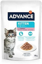Purina Advance Kitten Nassfutter Truthahn Stückchen in Sauce 24 x 85 g - 24 x 85 g – Bild 1 von 2