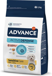 Produktbild von Purina Advance Mini Sensitive Hundefutter Lachs Monoprotein Adult 3 x 1,5 kg - 3 x 1,5 kg
