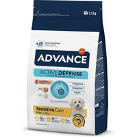 Produktbild von Purina Advance Mini Sensitive Hundefutter Lachs Monoprotein Adult 3 x 1,5 kg - 3 x 1,5 kg