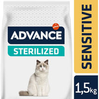 Produktbild von Purina Advance Sterilized Sensitive Lachs Katzenfutter Adult 3 kg - 3 kg