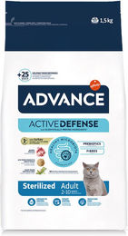 Purina Advance Sterilized Trockenfutter für ausgewachsene Katzen mit Pute 1,5 kg - 1,5 kg – Bild 1 von 11