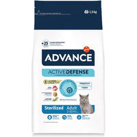 Produktbild von Purina Advance Sterilized Trockenfutter für ausgewachsene Katzen mit Pute 1,5 kg - 1,5 kg