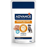 Produktbild von Purina Advance Veterinary Diets Weight Balance Mini Nassfutter für erwachsene kleine Hunde zur Gewichtskontrolle 8 x 150 g - 8 x 150 g
