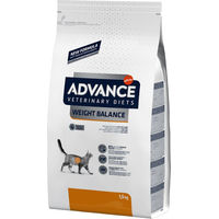 Produktbild von Purina Advance Veterinary Diets Weight Balance Trockenfutter zur Gewichtskontrolle für erwachsene Katzen 1,5 kg