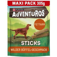 Produktbild von Purina Adventuros Kausnack Hund Sticks Wilder Büffel ohne Farb- und Aromastoffe 5 x 305 g