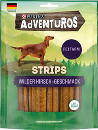 Purina Adventuros Strips Hundesnack Trockenfleisch Hirsch 3x90 g - 3 x 90 g – Bild 1 von 5