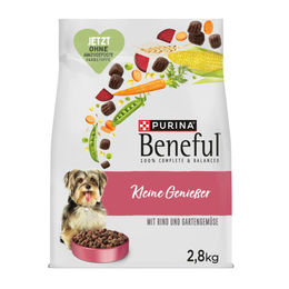 Purina Beneful Kleine Genießer Hundefutter Rind und Gemüse 4x2,8 kg – Bild 1 von 5